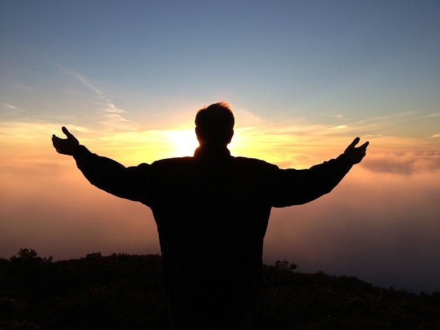 Prayer and Praise_Praying Silhouette